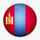 国旗蒙古国世界标志素材