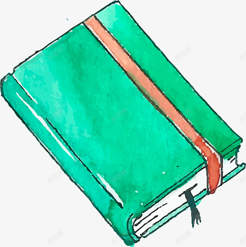 世界读书日水彩书籍png免抠素材_88icon https://88icon.com 世界读书日 书本 书籍 卡通 手绘 矢量图案