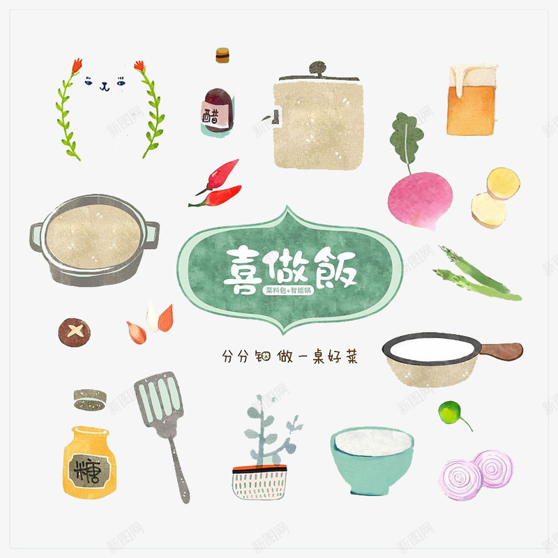 喜做饭元素png免抠素材_88icon https://88icon.com 元素 喜做饭 图片 平面 设计