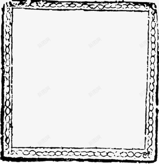 水墨边框纹理png免抠素材_88icon https://88icon.com 做旧纹理边框 古典圆形花纹 水墨风边框 海报边框 相框 背景边框 黑色