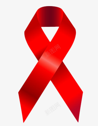 预防艾滋公益标志红丝带png免抠素材_88icon https://88icon.com 公益 公益性 标志 红丝带 红色 预防艾滋