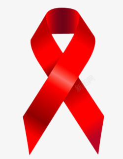 艾滋标志预防艾滋公益标志红丝带高清图片