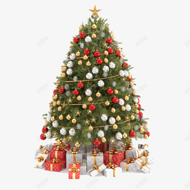 圣诞树下的礼盒png免抠素材_88icon https://88icon.com png图形 圣诞树 圣诞节 礼盒 装饰