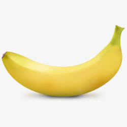 高清水彩香蕉元素图高清图片