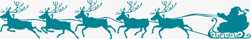 圣诞节奔跑的麋鹿png免抠素材_88icon https://88icon.com 喜庆 圣诞老人 圣诞节麋鹿 奔跑的麋鹿 绿色麋鹿 雪橇