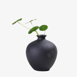 水培植物png陶瓷小花瓶高清图片
