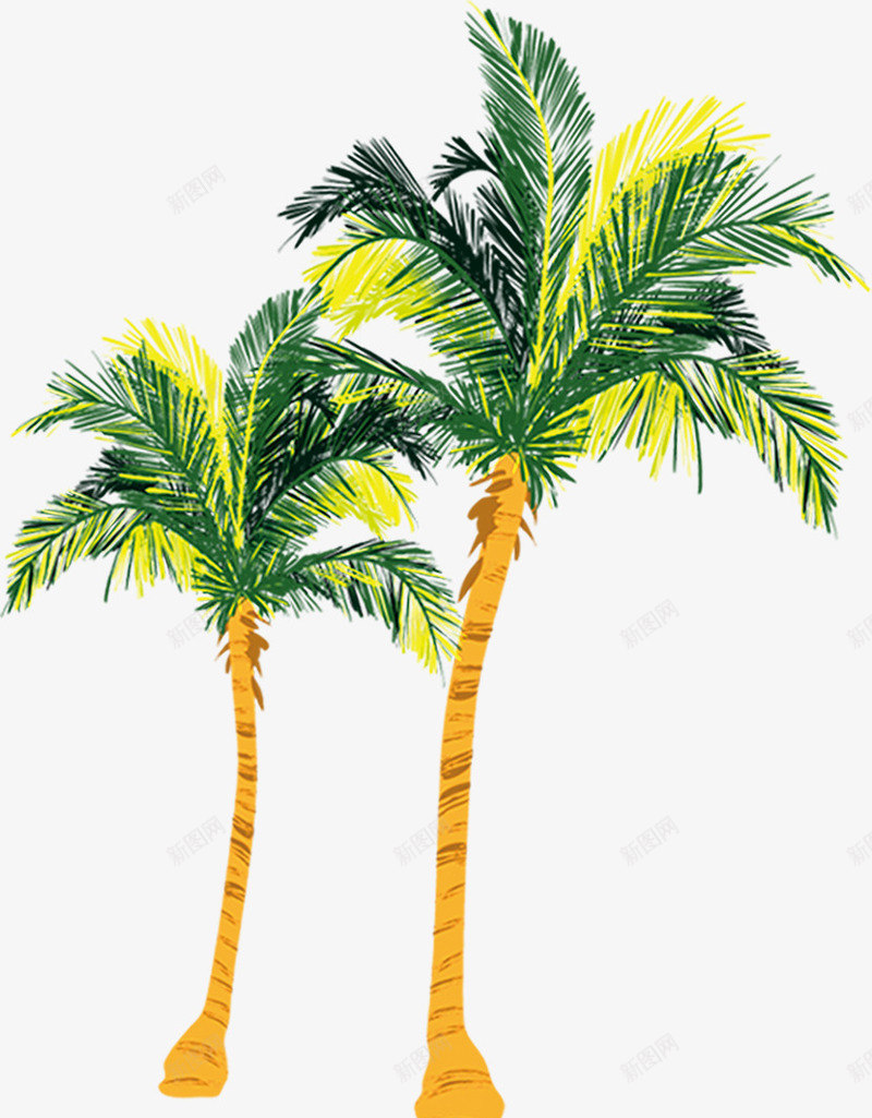 植物绿色沙滩椰子树png免抠素材_88icon https://88icon.com 植物 椰子树 沙滩 绿色
