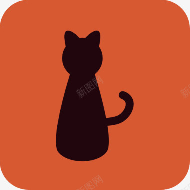 哺乳服猫图标图标