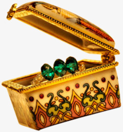 金色月光宝盒魔法盒素材