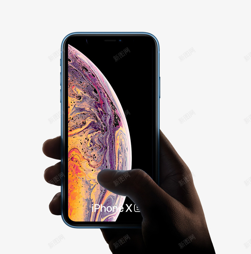 手握iPhone的样机psd免抠素材_88icon https://88icon.com iPhone新款 手机 手机正反面 握着 智能 苹果样机 阴影 黑手 黑色手