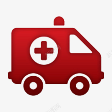 玩具救护车紧急救护车图标图标