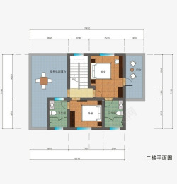 房屋室内平面图素材