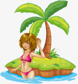 海南椰子树素材