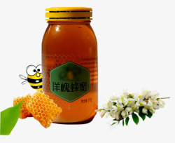 洋槐蜂蜜素材
