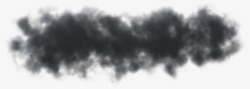黑白烟雾烟雾笔刷高清图片