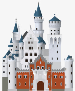 公主的城堡素材