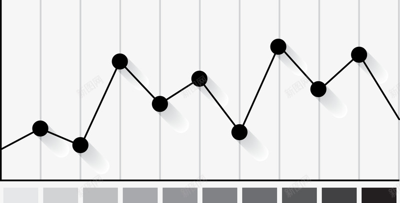 商务折线图png免抠素材_88icon https://88icon.com 商务 图表 折线 折线图符号 曲线图 矢量股票走势图 线条 股票 股票曲线图 蓝色 走势图
