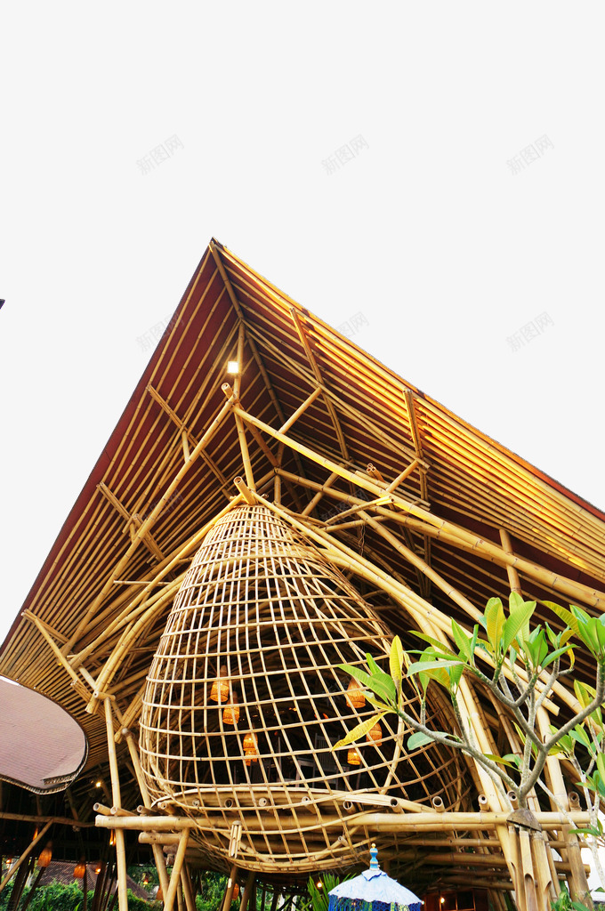 巴厘岛特色竹制房屋png免抠素材_88icon https://88icon.com 印尼 国外旅游 尖顶 巴厘岛 摄影 旅游摄影 特色 竹制房屋
