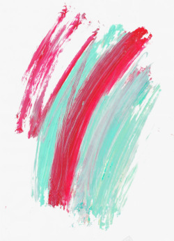 水粉笔触彩色颜料绘画涂抹高清图片