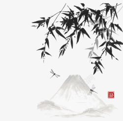 日本传统文化中国画高清图片