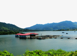 黄山太平湖景点素材