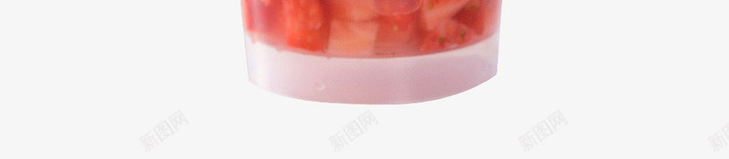 草莓水果茶的实物png免抠素材_88icon https://88icon.com 产品实物 冰块 夏日 奶茶 水果多多 清凉 红色 草莓