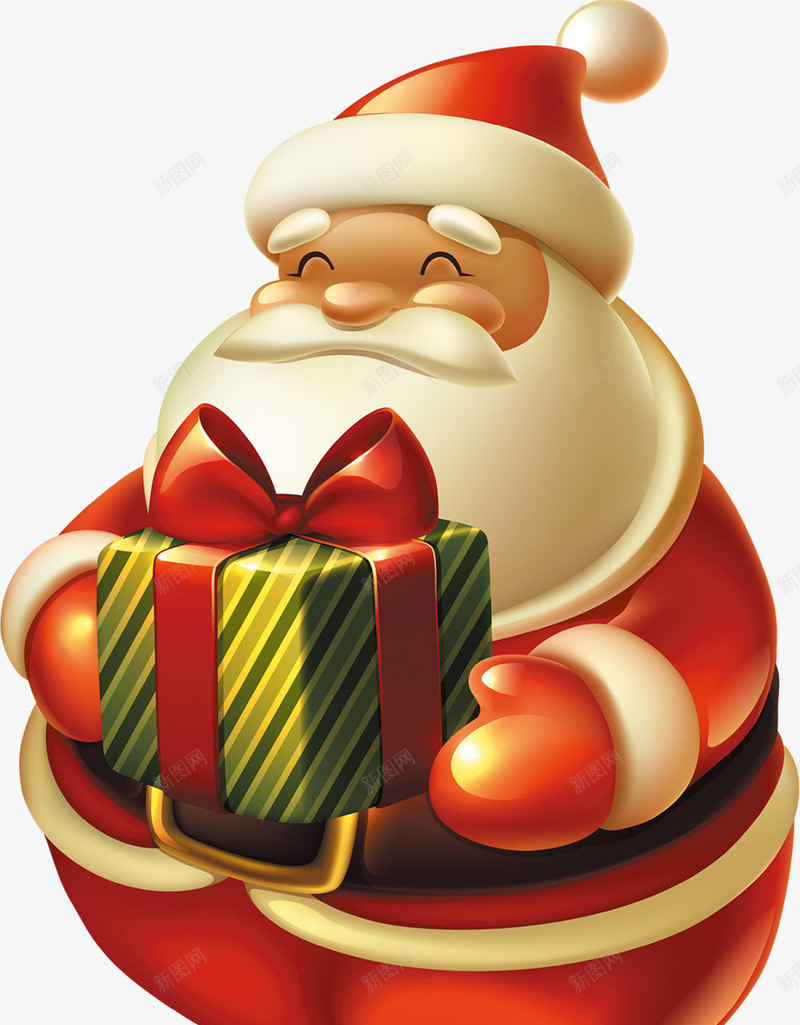 圣诞老人胖胖的png免抠素材_88icon https://88icon.com 发福的圣诞老人 圣诞老人 圣诞节 胖胖的