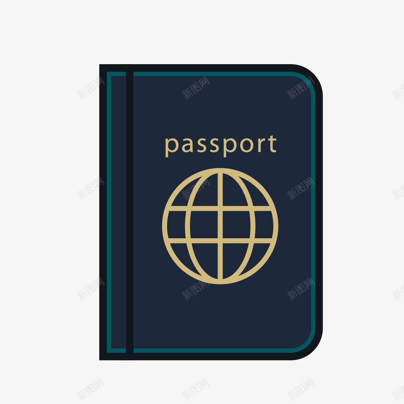 灰黄色出国旅行护照矢量图ai免抠素材_88icon https://88icon.com 出国旅行 护照 换色 旅行 旅行护照 灰色 灰色护照 矢量图