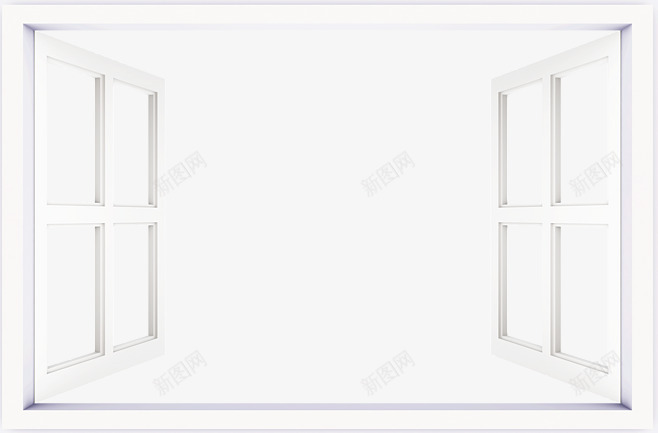 窗户白色窗户窗框png免抠素材_88icon https://88icon.com 打开的窗户 白色窗户 白色窗框 窗户 窗框