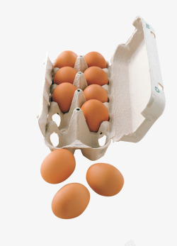 鸡蛋盒子厨房食材素材