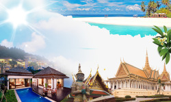 泰国酒店泰国旅游酒店普吉岛风景高清图片