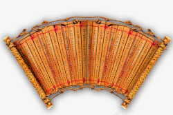竹子做的书古代的木简高清图片