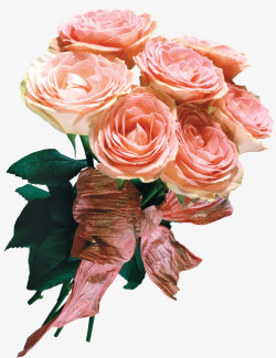 花朵与蝴蝶结图片抽象鲜花庆典花卉一束玫瑰高清图片