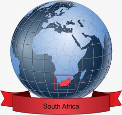 高端南非地图素材