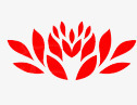 红色中国风花纹莲花png免抠素材_88icon https://88icon.com 红色中国 花纹 莲花 莲花图腾