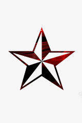 黑红色五角星图案png免抠素材_88icon https://88icon.com 五角星 图案 工具 抽象 绚丽 黑红色
