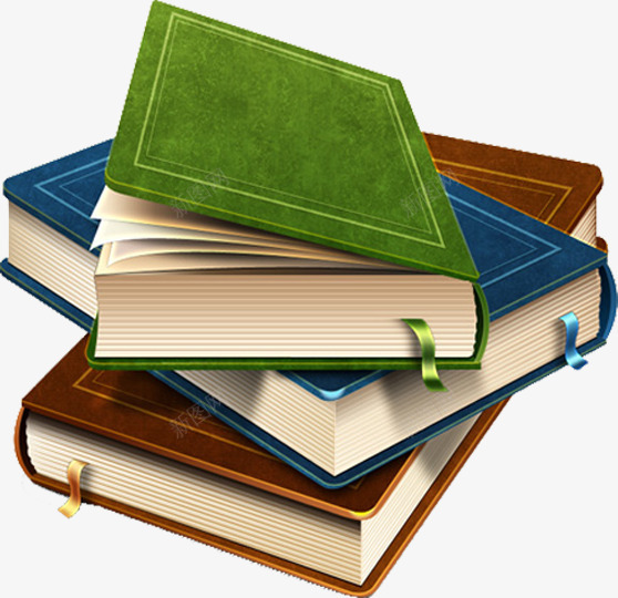 开学季手绘书本png免抠素材_88icon https://88icon.com 书本 开学