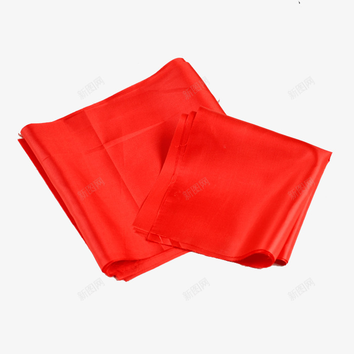 红绸子布png免抠素材_88icon https://88icon.com 产品实物 布绸 方巾 方巾图案 红绸子布