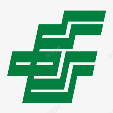 绿色足球场图标绿色邮政储蓄银行logo矢量图图标图标