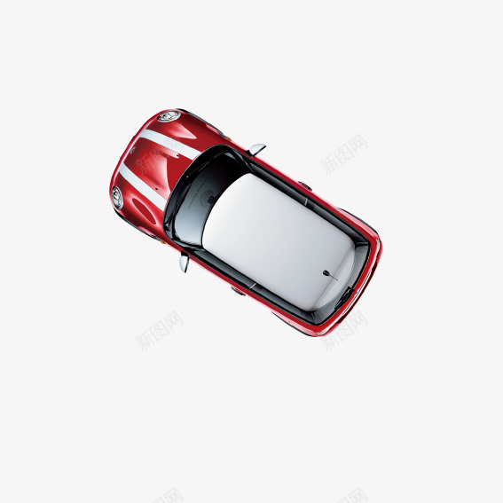 红色跑车矢量图ai免抠素材_88icon https://88icon.com 俯视跑车 汽车 汽车模型 矢量图 红色 跑车