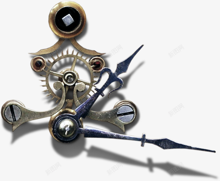 带阴影的复古时钟时针png免抠素材_88icon https://88icon.com 复古 时针 时钟 阴影