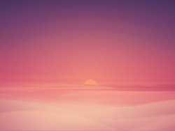 粉紫色天月亮风景素材