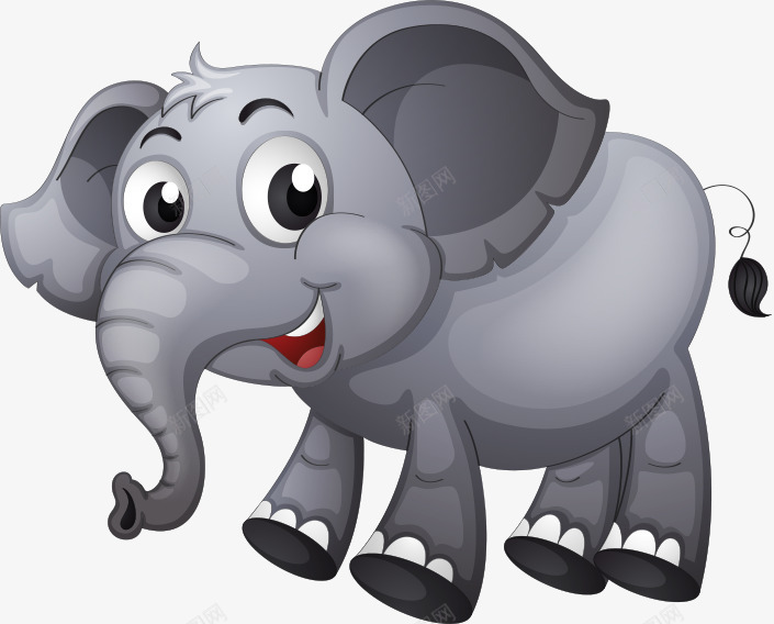 大象动物卡通可爱png免抠素材_88icon https://88icon.com 动物 卡通 可爱 大象