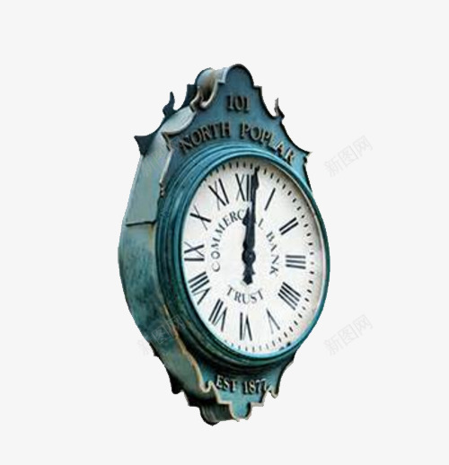 时钟png免抠素材_88icon https://88icon.com 12点 免抠 实物 户外 时钟 老物件