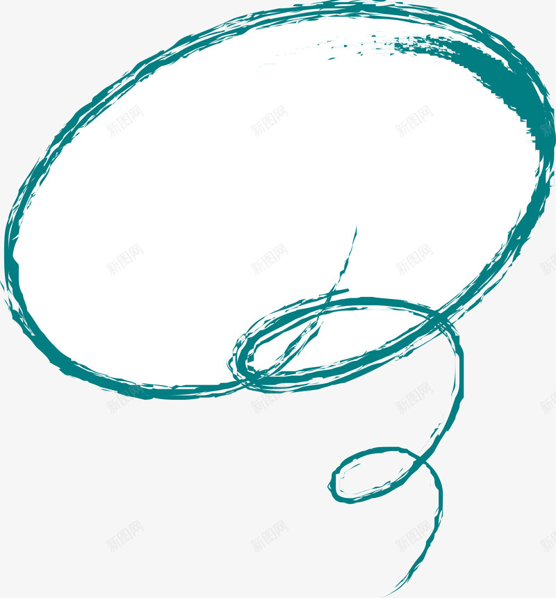 蓝色对话框png免抠素材_88icon https://88icon.com 信息爆炸 卡通风格 气泡 气球 流行艺术 漫画 爆炸 艺术 语音泡泡
