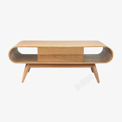 现代木质桌子素材