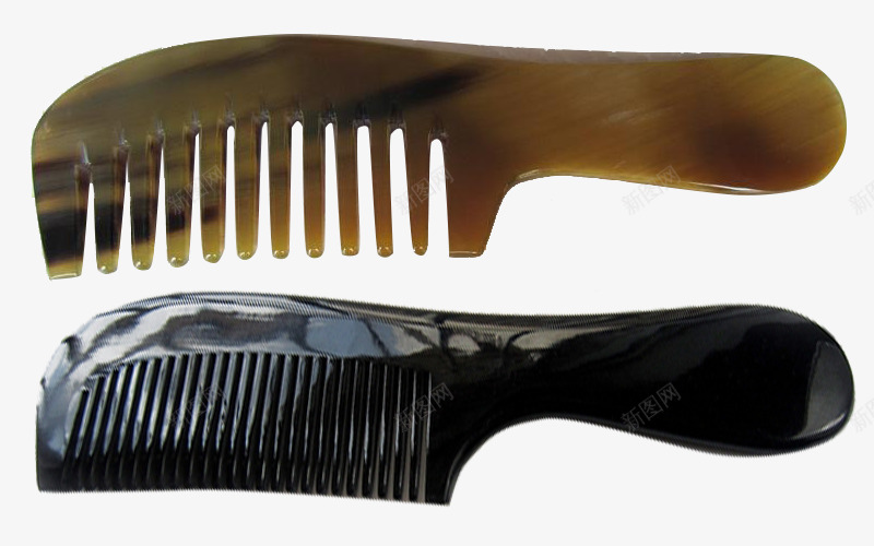 中号牛角梳png免抠素材_88icon https://88icon.com 不起静电 传统工艺 手工制作 牛角梳 色泽圆润 质地坚韧