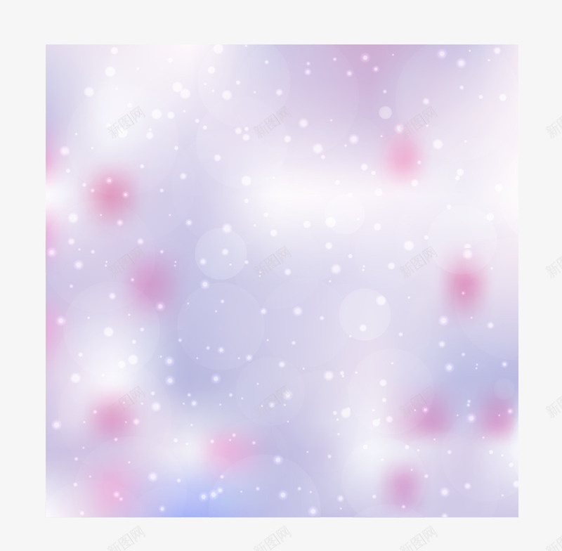 紫色光斑雪点背景矢量图ai免抠素材_88icon https://88icon.com 紫色光斑 雪点 矢量图