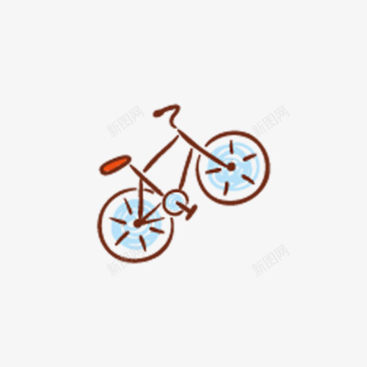 六一儿童节海报甲直行车png免抠素材_88icon https://88icon.com 儿童节 六一 手绘甲直自行车 插画