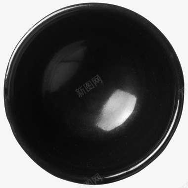 黑色陶瓷杯子微距特写图标图标